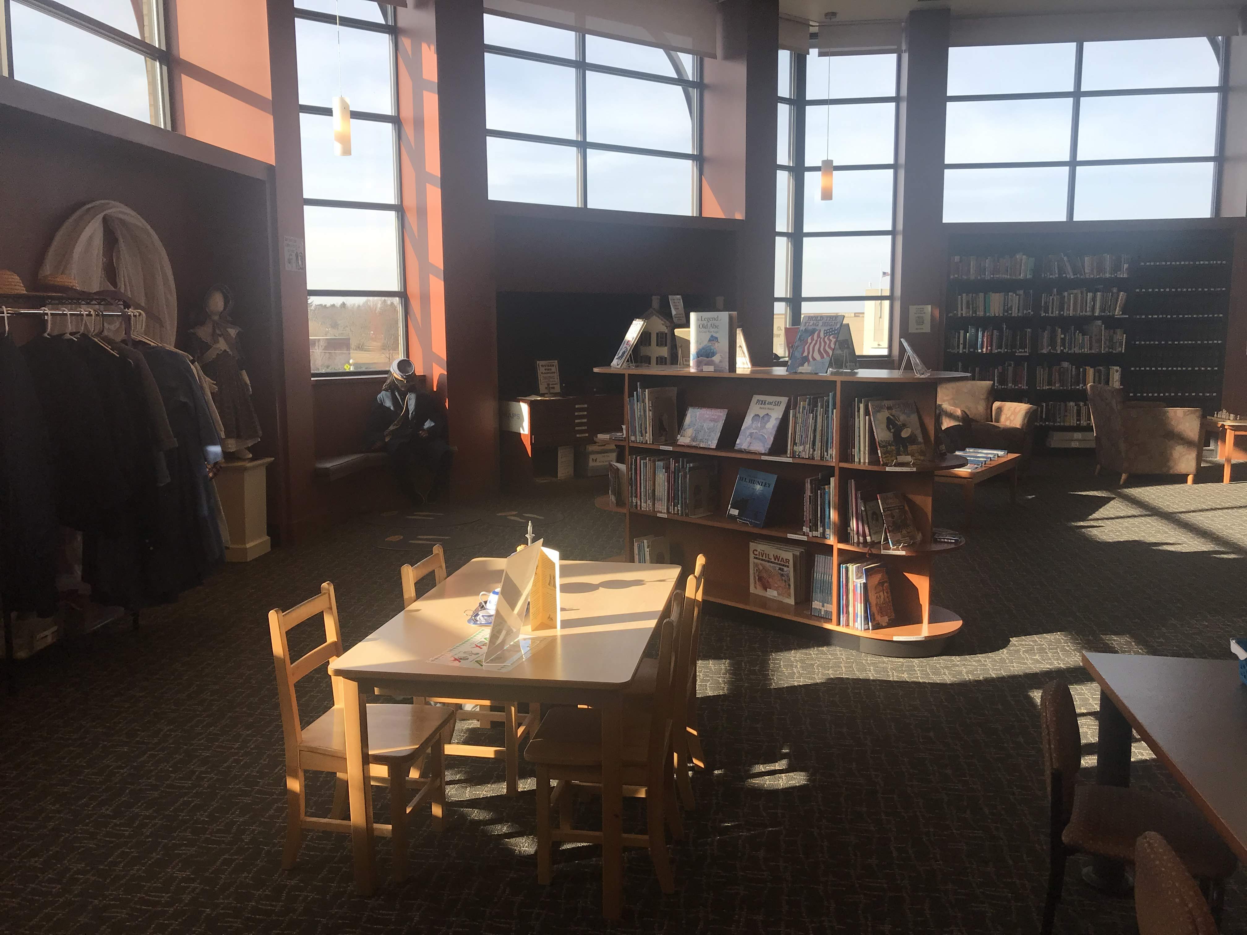 Kenosha Civil War Museum_Library_3-1-2020